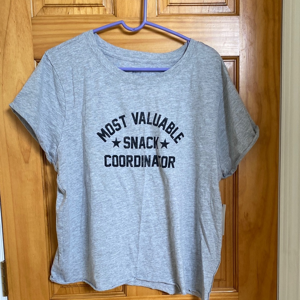 Anthropologie Cropped Graphic Tee